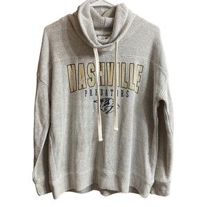 NHL Liv Casual Nashville Predators Hockey Sweatshirt Size Small